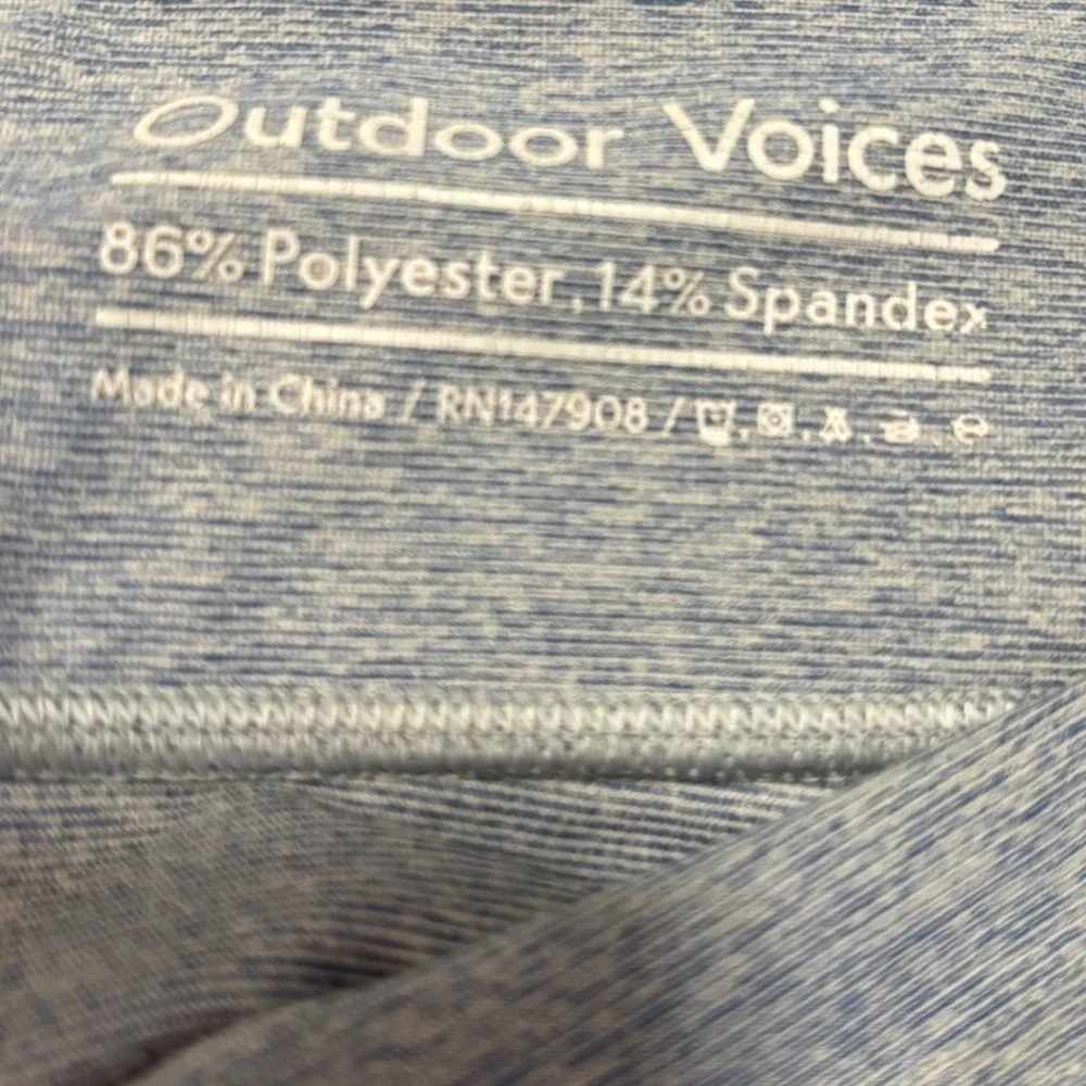 Outdoor Voices Women's Warmup Leggings Gray Athletic Gym Activewear Small NWOT‎
